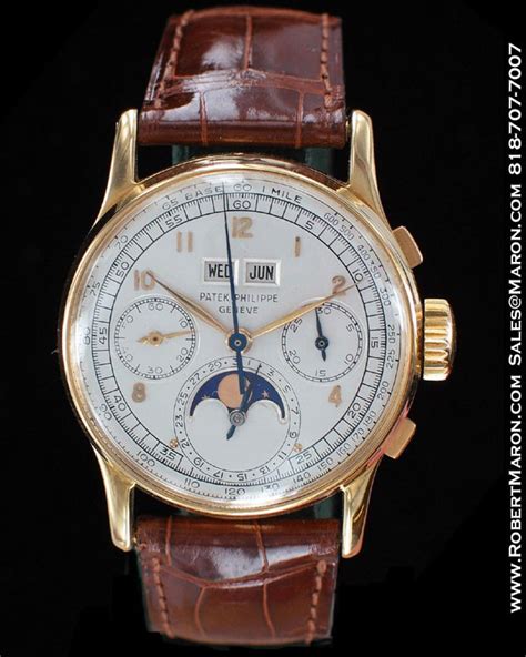 patek philippe moonphase chronograph